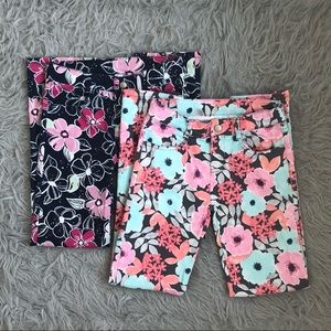 Pair of like new Gymboree floral pants